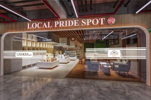 Interior Design “Local Pride Spot” at Pelindo Tower